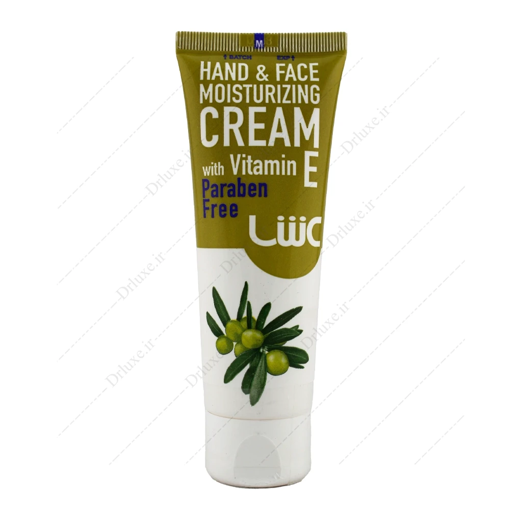 کرم مرطوب کننده عش حاوی ویتامین E و روغن زیتون 75 میلی لیتر